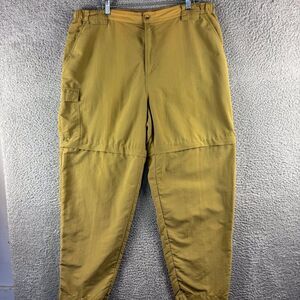 Campmor Convertible Pants Mens XL Tan Outdoor Hiking Camping‎ Fishing 38x29